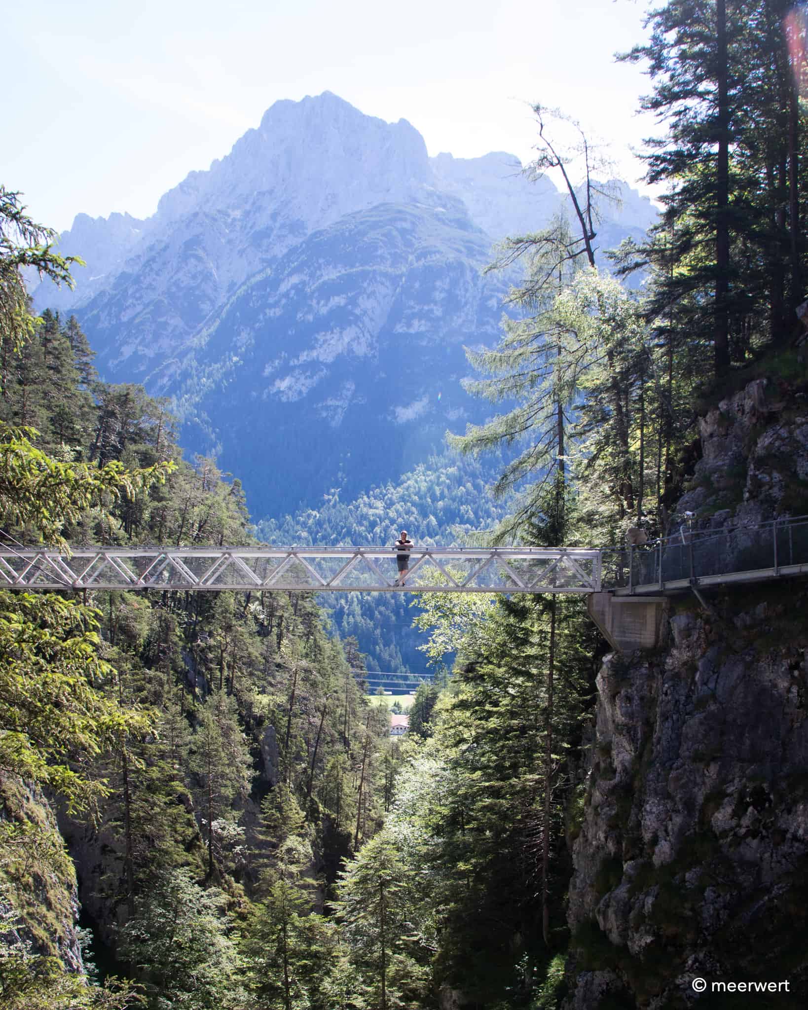 Panoramabrücke Leutaschklamm