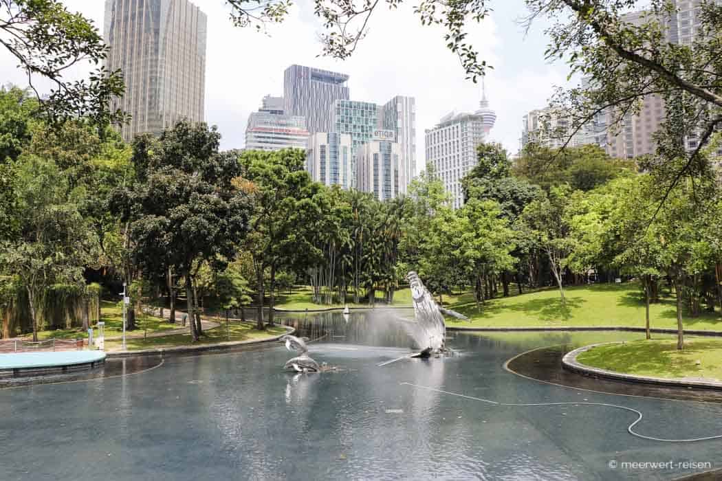 Kuala Lumpur - Sehenswürdigkeiten - KLCC Park