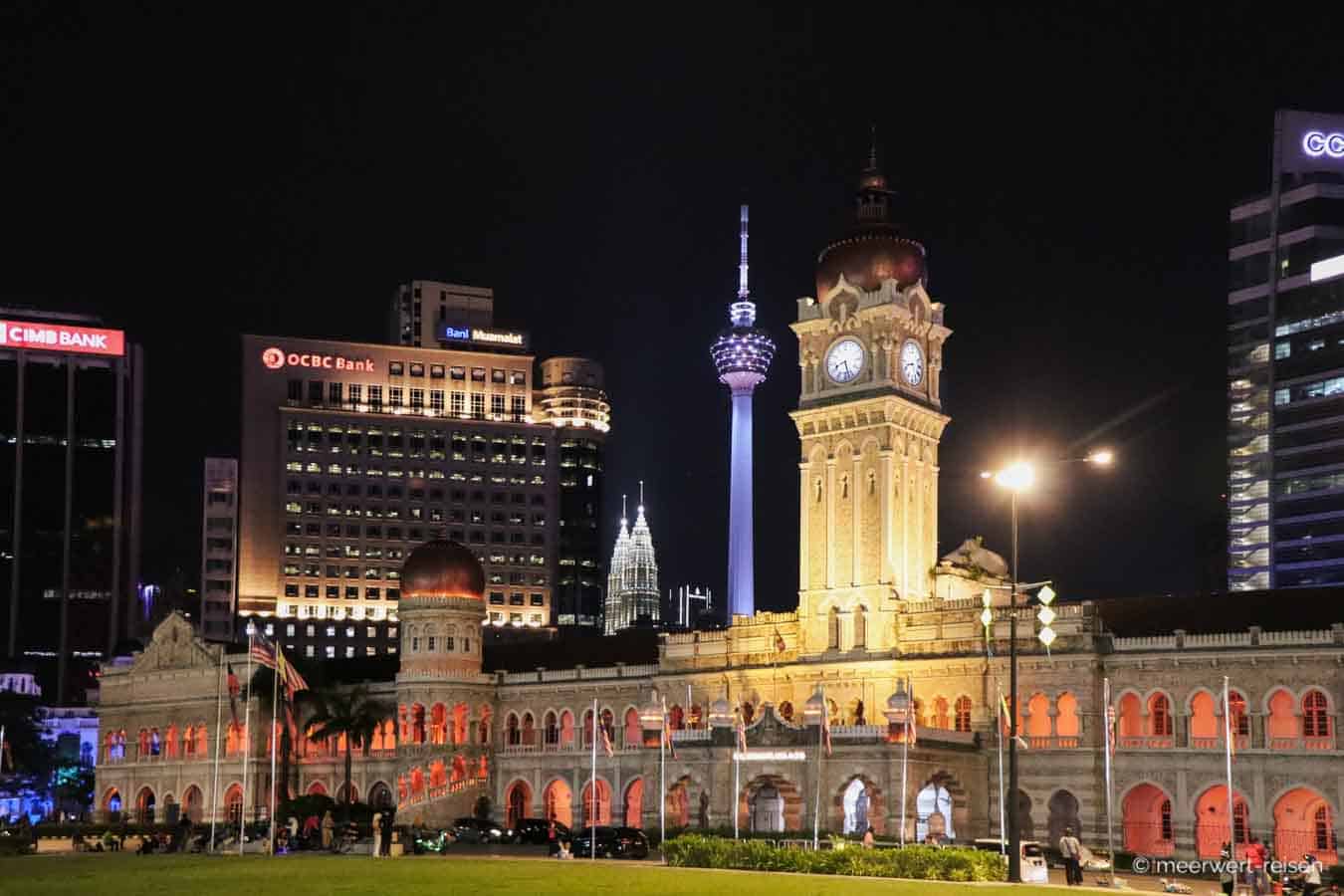 Kuala Lumpur - Sehenswürdigkeiten - Merdeka Square